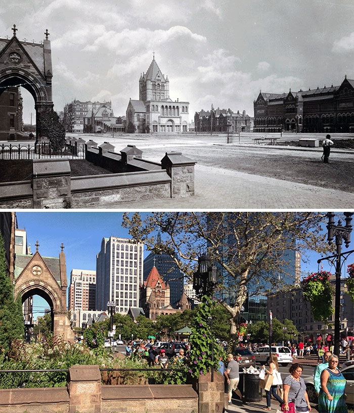 Boston 1888 & 2015