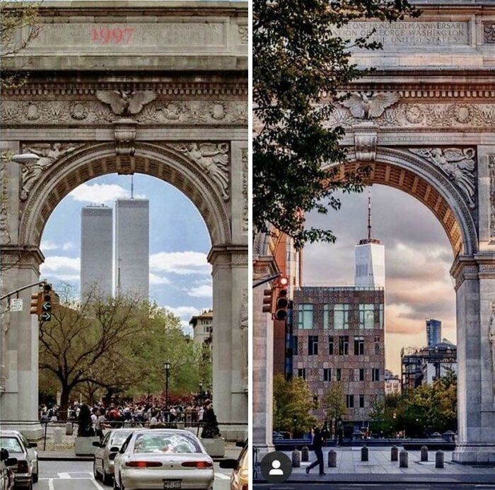 Washington Square Arch In NYC