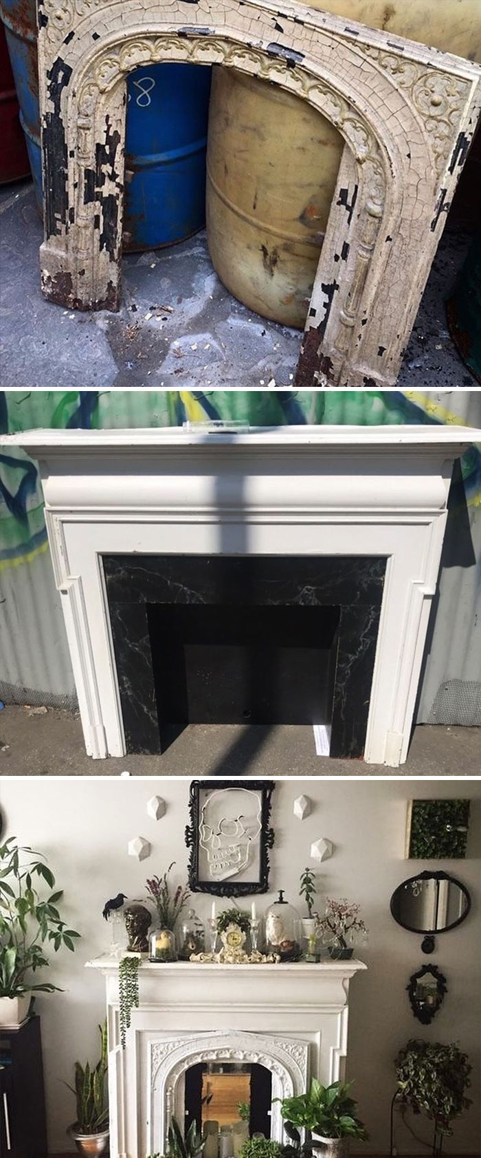 I Had To Share My Street Find Fireplace Journey With You