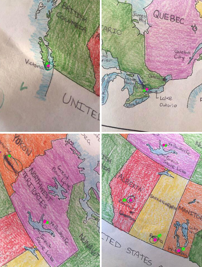 When I Was In Grade 7, My History Teacher Was A Jerk. I Had To Color In A Map Of Canada And Dot Where The Capitals Of Each Province Were