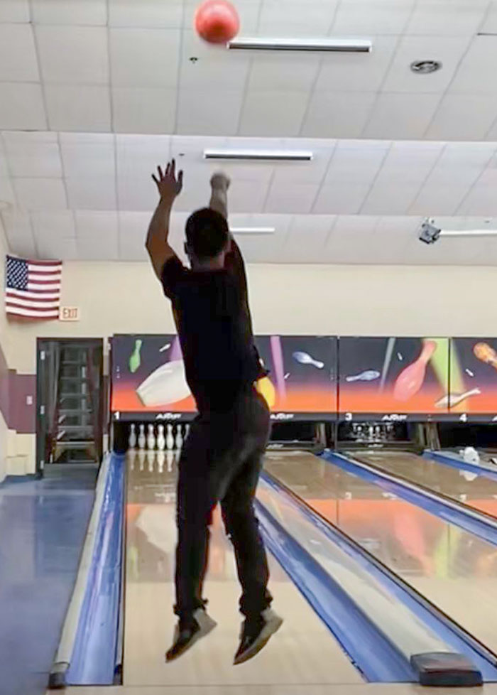 This Man Deserves A Lifetime Ban From Bowling Alleys