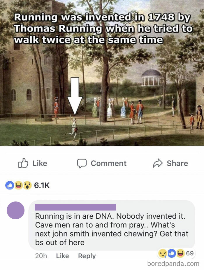 Running Was Invented