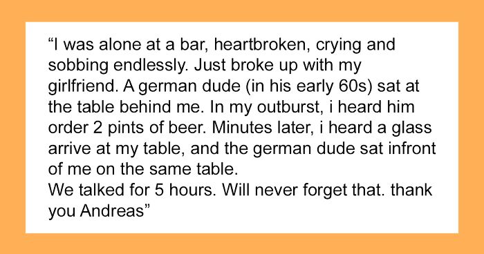 35 Times Total Strangers Made Each Other’s Day