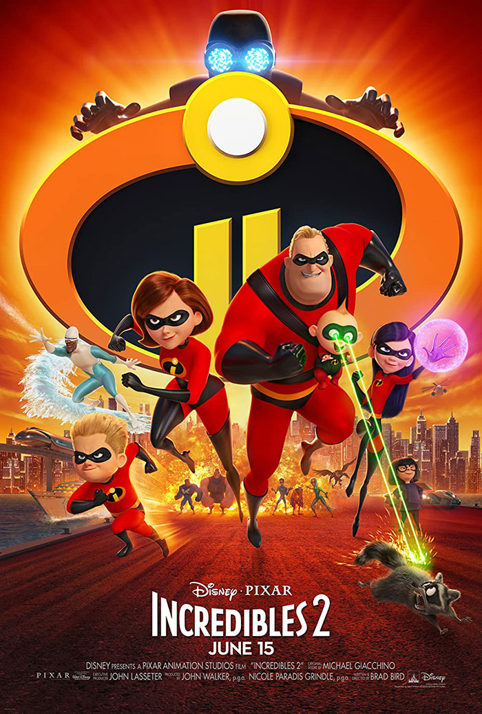 Poster of Incredibles 2 movie 
