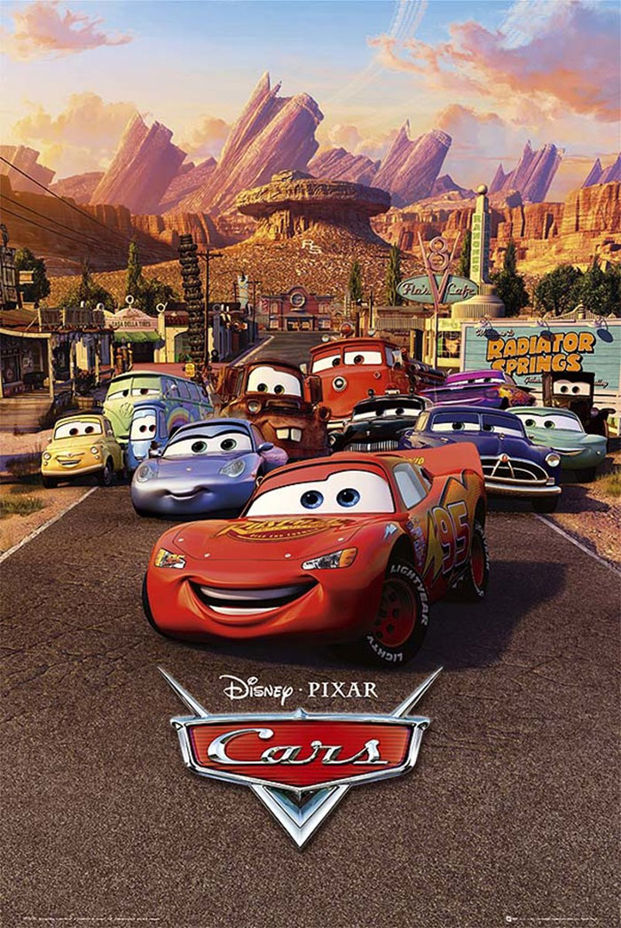 Poster of Cars movie 