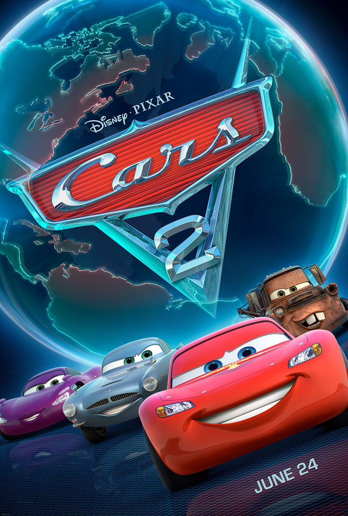 Poster of Cars 2 movie 