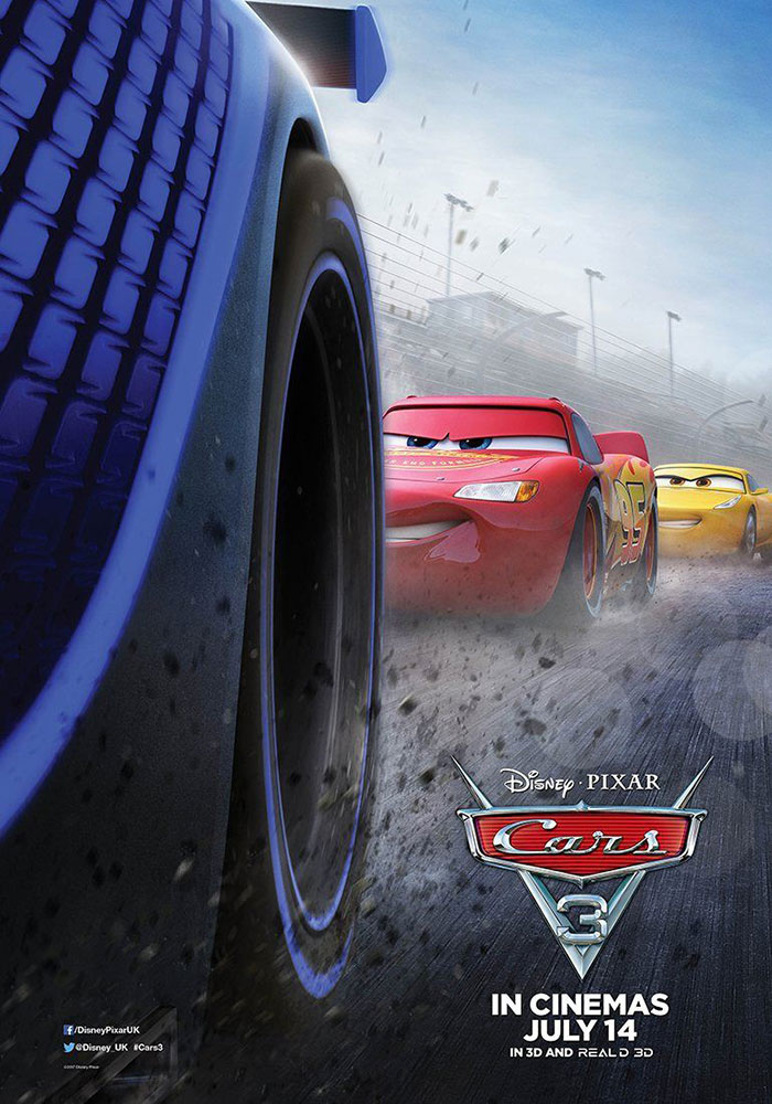 Poster of Cars 3 movie 