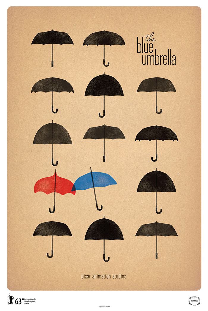 Poster of The Blue Umbrella movie 
