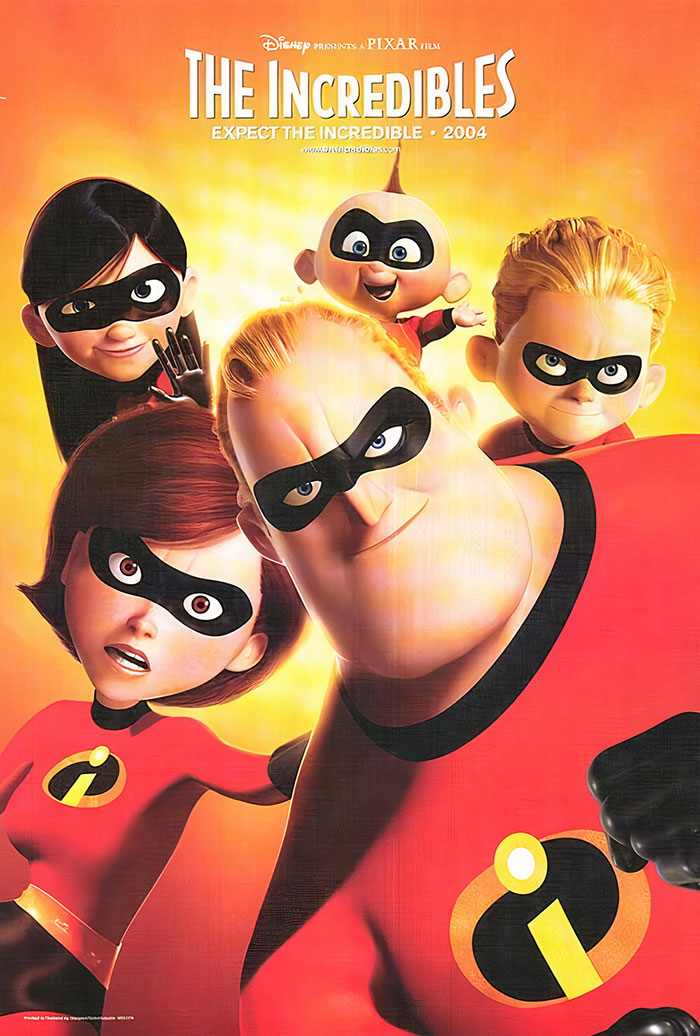 Poster of The Incredibles movie 
