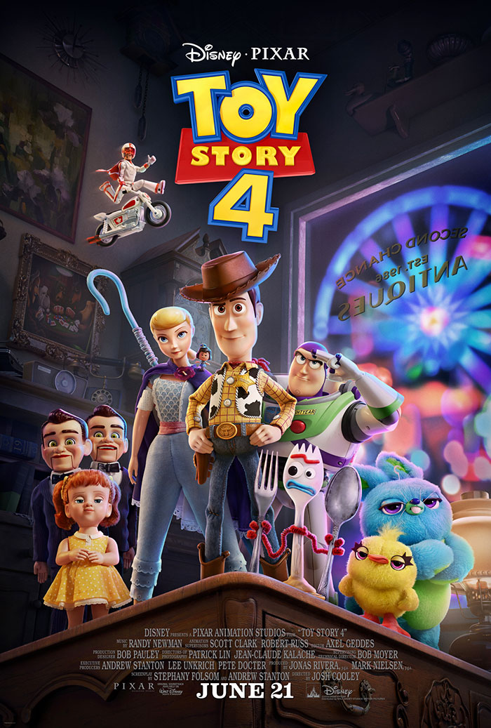 Poster of Toy Story 4 movie 