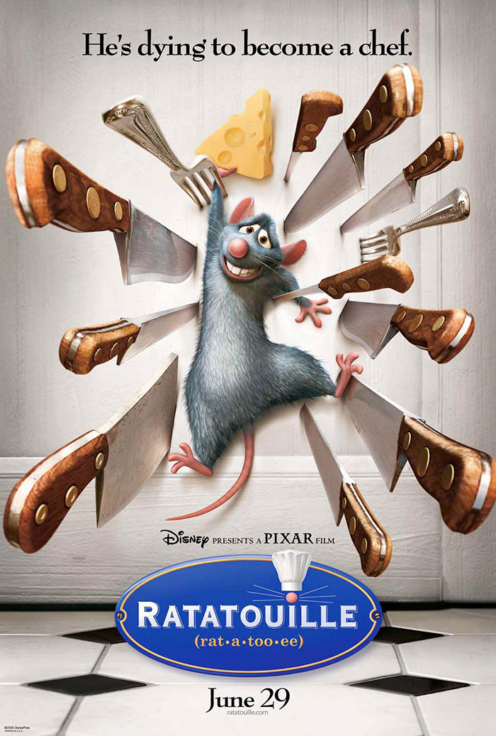 Poster of Ratatouille movie 