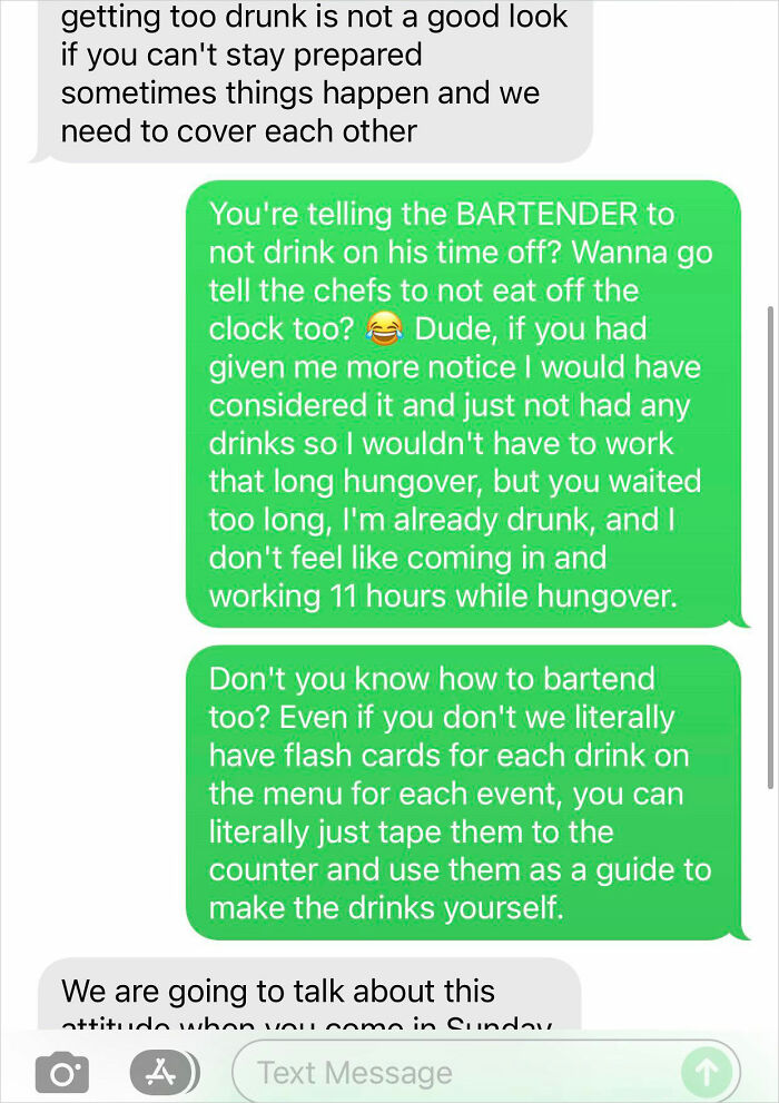 14 Screenshots Of People’s ‘I Quit’ Texts Because ‘Screw That, I Deserve Better’ 14 Screenshots Of People’s ‘I Quit’ Texts Because ‘Screw That, I Deserve Better’