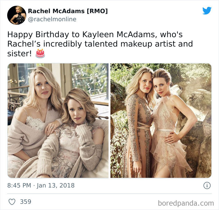 Rachel Mcadams Has A Sister Who Looks Exactly Like Her Named Kayleen Mcadams