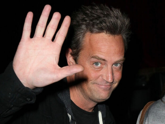 Matthew Perry Is Missing Part Of His Middle Finger