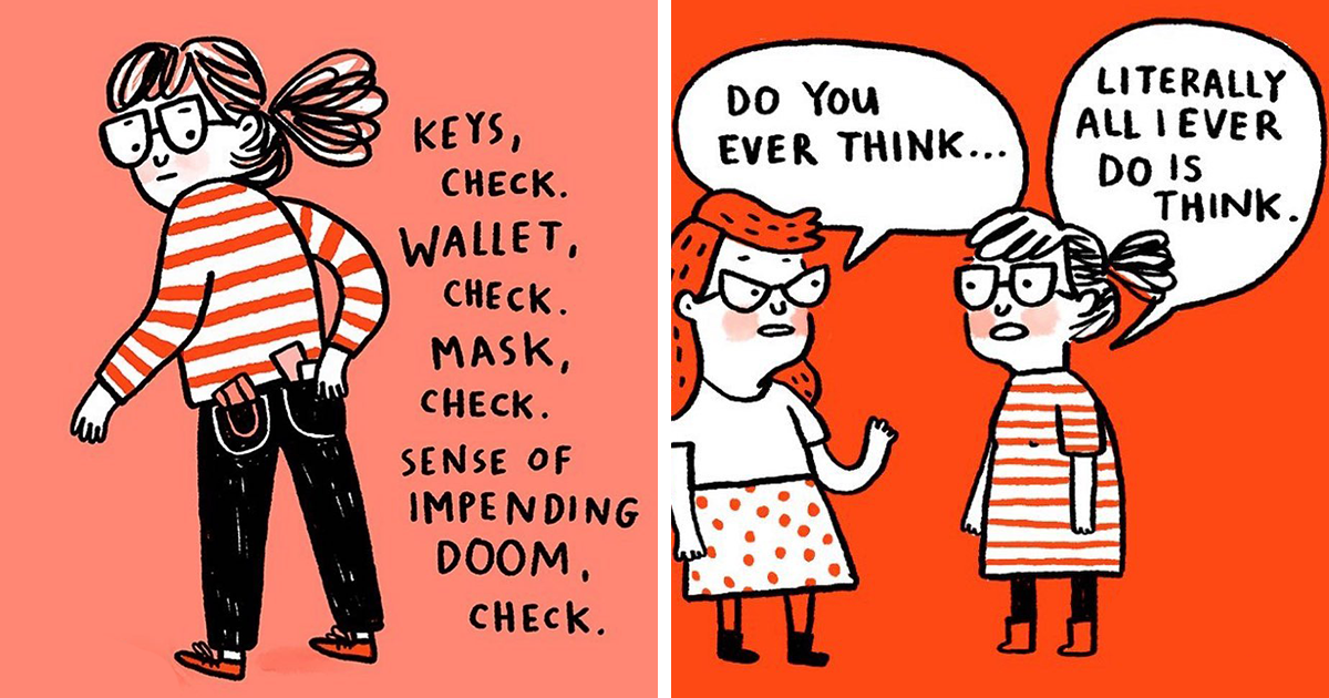 Artist Makes Sense Of Her Depression And Anxiety By Creating Witty Comics (33 New Pics) - Vimarsana News
