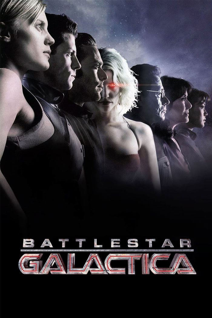 poster of Battlestar Galactica TV show