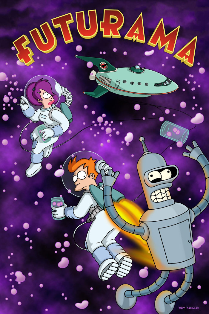 poster of Futurama TV show