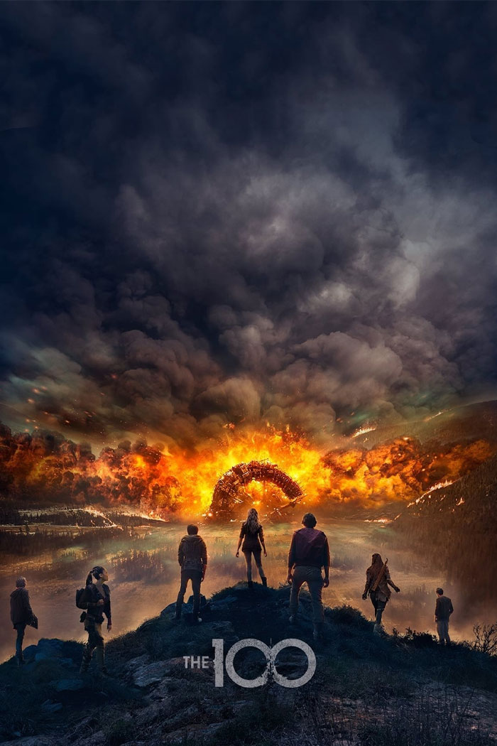 poster of The 100 TV show