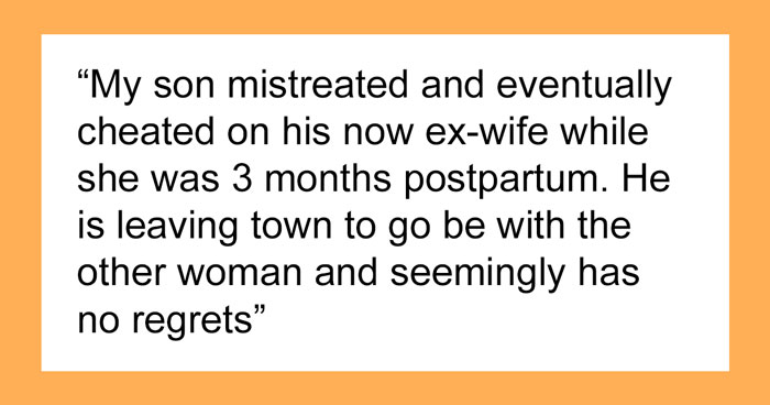 Guy Cheats On Wife, Parents Teach Him A Lesson By Replacing Him In Their Will With His Wife And Baby