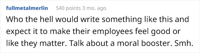 16-Year-Old Gets A List Of Rules From Her Boss On The First Day At Her Retail Job And Her Dad Is Outraged By It 16-Year-Old Gets A List Of Rules From Her Boss On The First Day At Her Retail Job And Her Dad Is Outraged By It