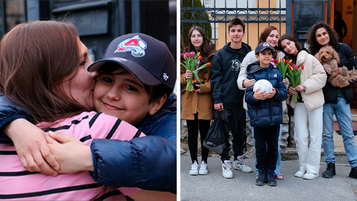 11-Year-Old Boy Who Traveled 600 Miles From Ukraine To Slovakia With Only A Phone Number On His Hand Reunites With His Mother