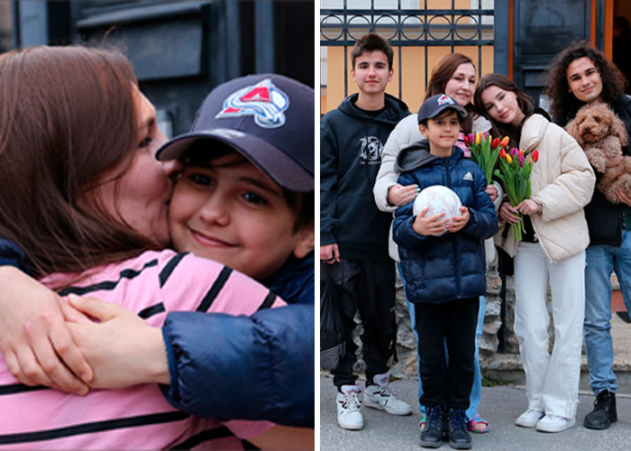 11-Year-Old Boy Who Traveled 600 Miles From Ukraine To Slovakia With Only A Phone Number On His Hand Reunites With His Mother