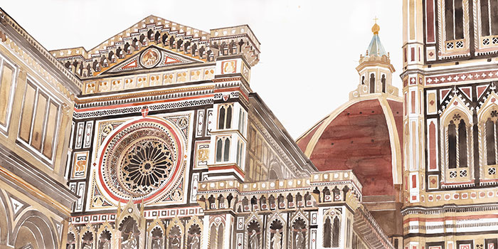 I’m An Architect Who Paints Famous Cities Around The World In Watercolor (25 Pics)
