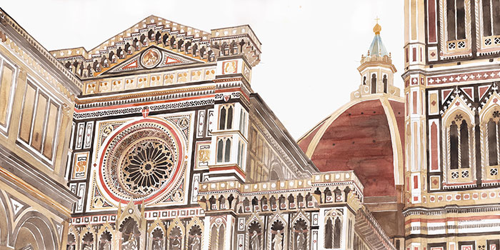 I’m An Architect Who Paints Famous Cities Around The World In Watercolor (23 Pics)