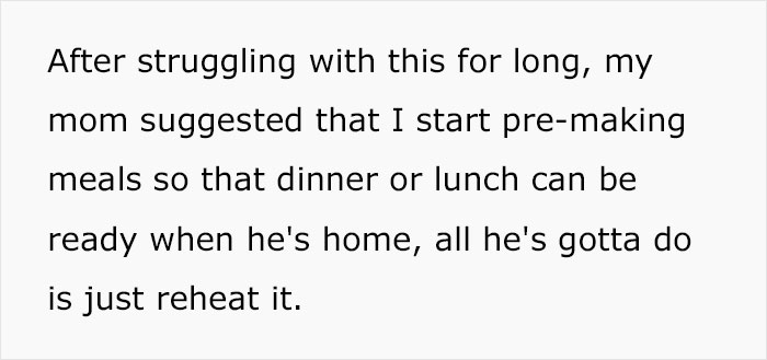Entitled Husband Won't Reheat Dinner Himself, Wakes Up His Sleeping Wife To Laugh In Her Face Entitled Husband Won't Reheat Dinner Himself, Wakes Up His Sleeping Wife To Laugh In Her Face