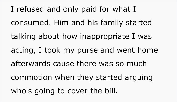 'He Insisted I Pay': Husband Loses It When Wife Only Pays For Her Own Meal After Big Family Celebratory Dinner That He Organized 'He Insisted I Pay': Husband Loses It When Wife Only Pays For Her Own Meal After Big Family Celebratory Dinner That He Organized