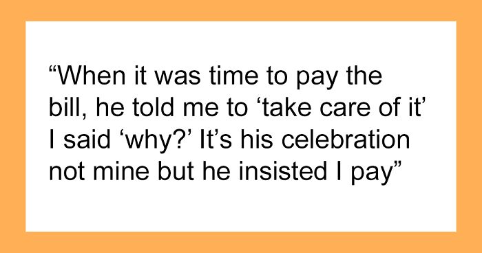 ‘He Insisted I Pay’: Husband Loses It When Wife Only Pays For Her Own Meal After Big Family Celebratory Dinner That He Organized