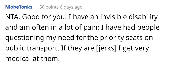 “I Took My Leg Off”: Woman Asks If She Was Wrong To Dramatically Respond To This Man Who Yelled At Her For Parking In A Handicapped Spot