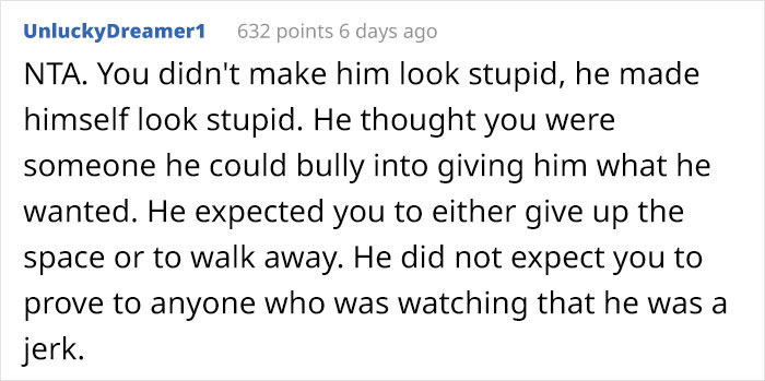 “I Took My Leg Off”: Woman Asks If She Was Wrong To Dramatically Respond To This Man Who Yelled At Her For Parking In A Handicapped Spot