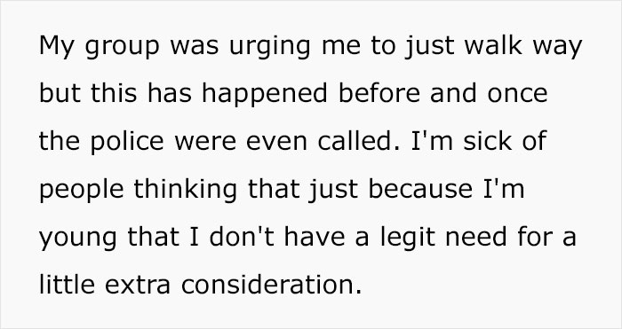 “I Took My Leg Off”: Woman Asks If She Was Wrong To Dramatically Respond To This Man Who Yelled At Her For Parking In A Handicapped Spot “I Took My Leg Off”: Woman Asks If She Was Wrong To Dramatically Respond To This Man Who Yelled At Her For Parking In A Handicapped Spot