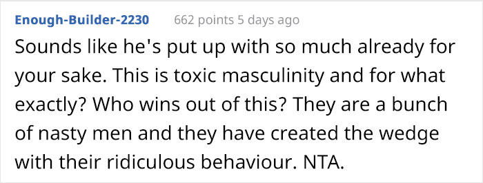 Male Relatives Decide To Test Future In-Law's "Manliness", Are Livid When They Get Uninvited From The Wedding Instead Male Relatives Decide To Test Future In-Law's "Manliness", Are Livid When They Get Uninvited From The Wedding Instead