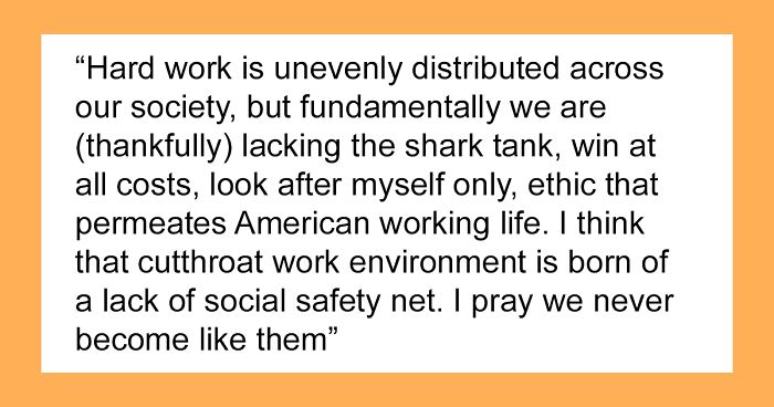 A Comparison Between Australian And American Work Cultures, As Shared In This Online Thread