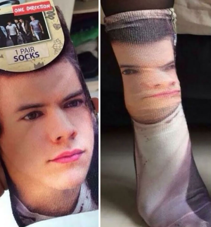 Why Socks Should Never Have Faces On Them