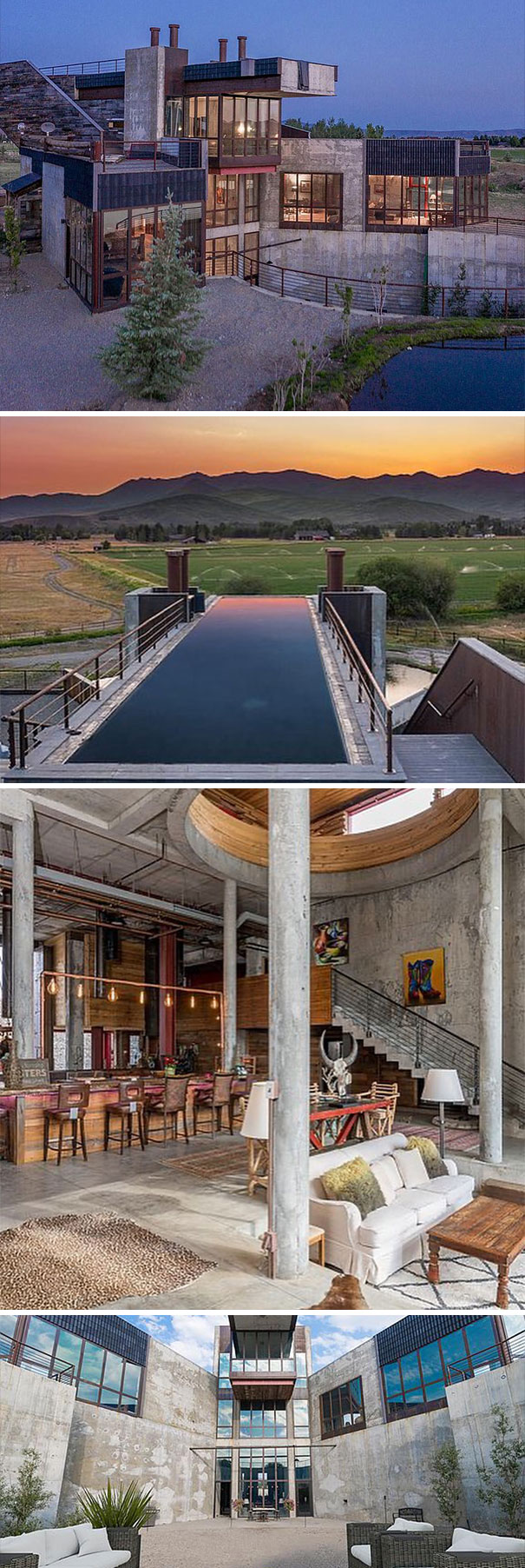 This Home Is Called “The Sun Valley Starship” And I Am Pretty Sure Its Zombie Proof. $5,950,000