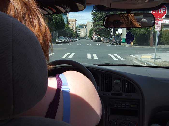 Women Driving Cars