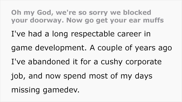 Company Lawyer Throws A Tantrum About People Getting Moved Into His Office Space, Employee Takes Revenge By Seating A Sound Engineer Close By Company Lawyer Throws A Tantrum About People Getting Moved Into His Office Space, Employee Takes Revenge By Seating A Sound Engineer Close By
