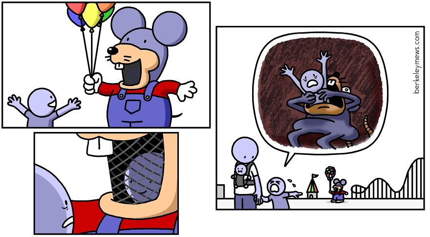 Berkeley Mews Creates Dark Humor Comics Which At First You Might Mistake Them For Innocent (38 New Pics)