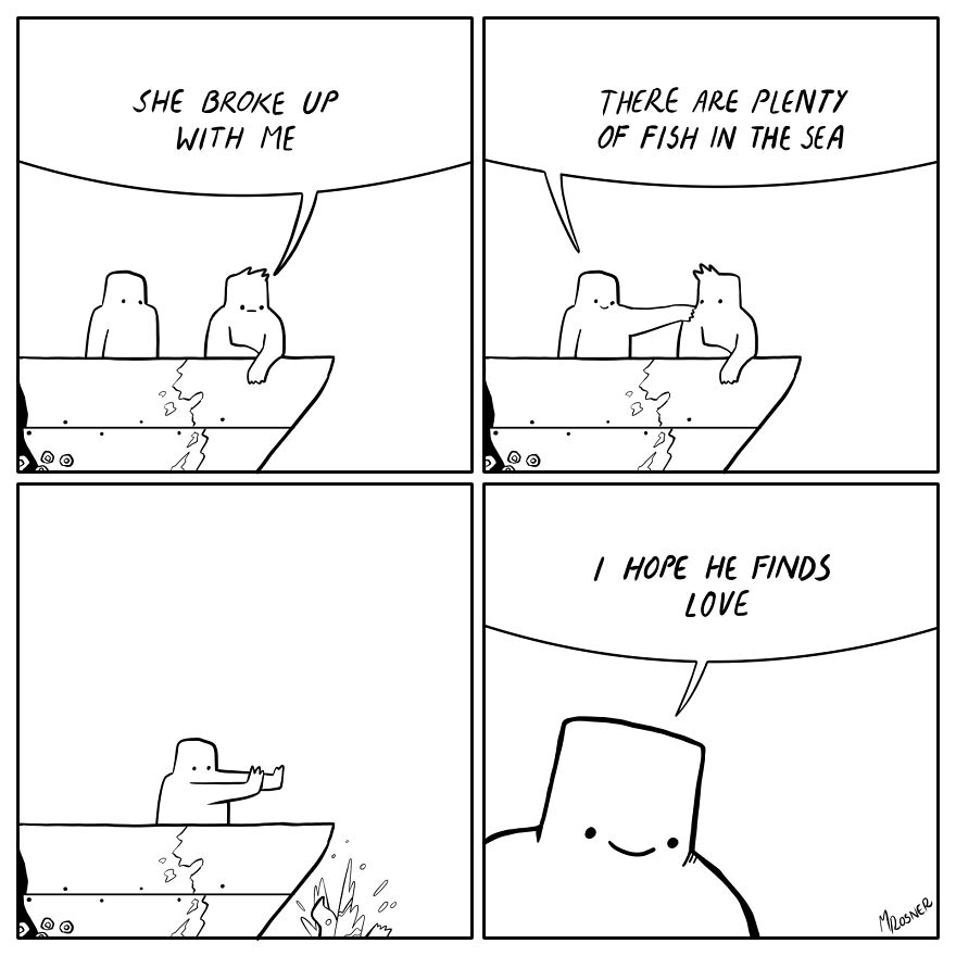 Comics With Hilarious, Dark And Unexpectedly Twisted Humor By Martin Rosner (35 New Pics)