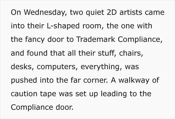 Company Lawyer Throws A Tantrum About People Getting Moved Into His Office Space, Employee Takes Revenge By Seating A Sound Engineer Close By Company Lawyer Throws A Tantrum About People Getting Moved Into His Office Space, Employee Takes Revenge By Seating A Sound Engineer Close By