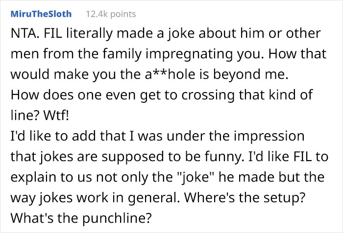 Woman Pretends Not To Get Father-In-Law’s Joke About Her Escort Past, Embarrasses Him By Repeatedly Asking Him To Explain It