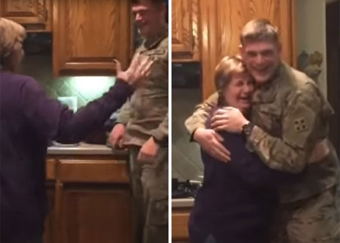 Woman Is Frozen In Place After Seeing Her Mom Enter The Classroom She’s Teaching After 11 Months Of Deployment Woman Is Frozen In Place After Seeing Her Mom Enter The Classroom She’s Teaching After 11 Months Of Deployment