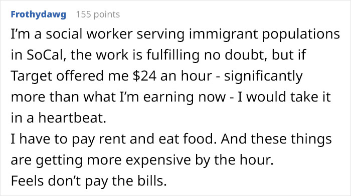Admin Assistant Finds Out Target Employees Earn More Than Her $23/Hour Salary And Makes The Decision To Leave Her Law Firm Admin Assistant Finds Out Target Employees Earn More Than Her $23/Hour Salary And Makes The Decision To Leave Her Law Firm