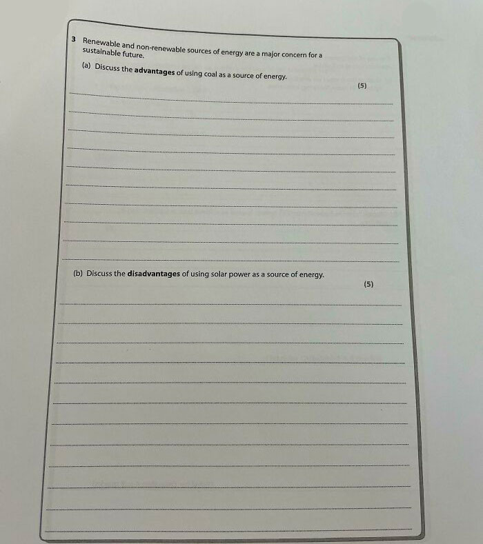 After The Government Let Companies Influence School Curriculums, My Exams Now Look Like This