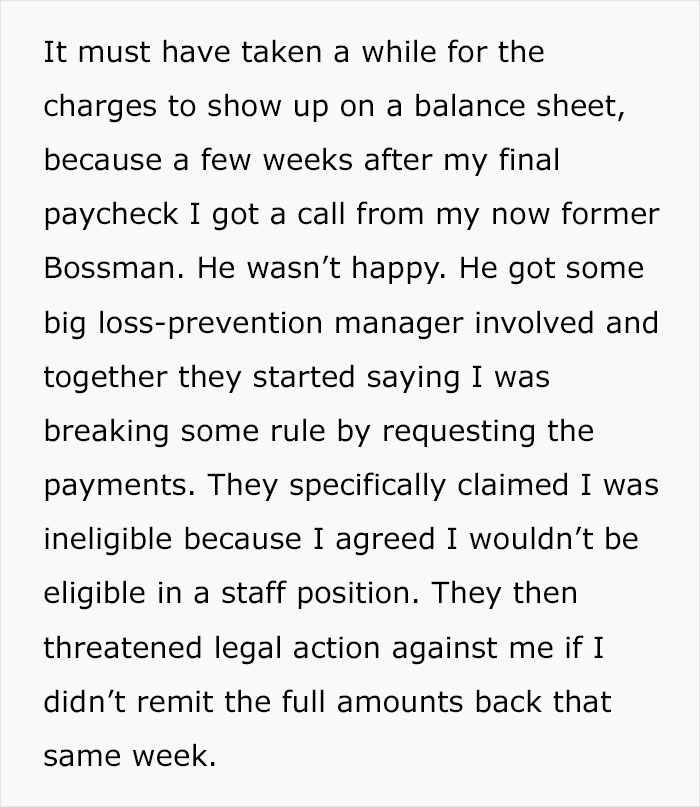 Boss Lies About This Person's Position To Keep Them Away From Benefits, Regrets It When They Find Out Boss Lies About This Person's Position To Keep Them Away From Benefits, Regrets It When They Find Out