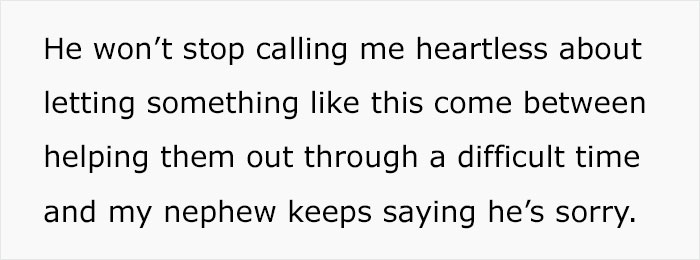 Man Doesn’t Want His Brother’s Family In His Home After His 9-Year-Old Nephew Steals An Engagement Ring He Bought After A Year Of Saving Man Doesn’t Want His Brother’s Family In His Home After His 9-Year-Old Nephew Steals An Engagement Ring He Bought After A Year Of Saving