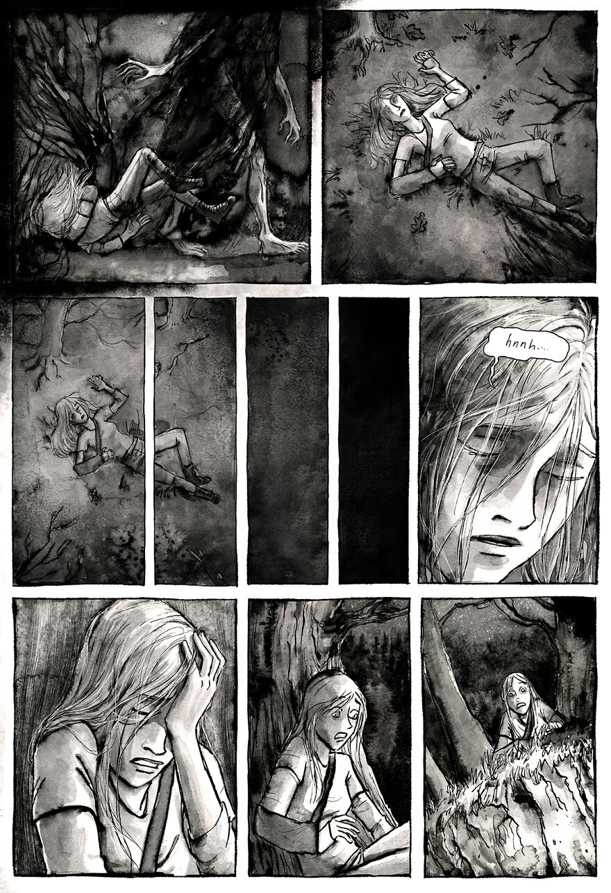 I'm Creating A Dark Comic Series With Lots Of Twists, Secrets, Creepy Characters And Spooky Pen And Ink Artwork, Here's Part 4 I'm Creating A Dark Comic Series With Lots Of Twists, Secrets, Creepy Characters And Spooky Pen And Ink Artwork, Here's Part 4
